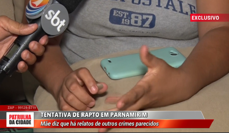 Vídeo: mãe de bebê que quase foi raptada em Natal relata os momentos de  terror - Ponta Negra News